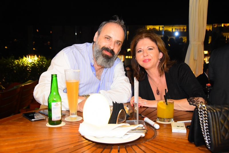 Nathaly Safy and Rabih Rahal at The View